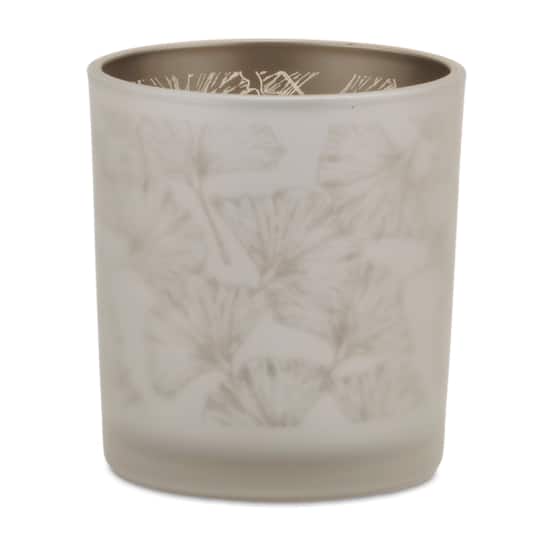 3" Silver & Gold Glass Votive Candle Holders, 3ct.